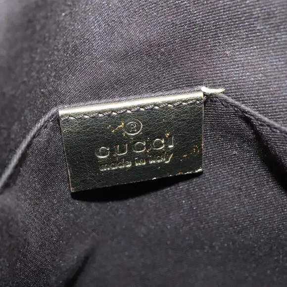 GUCCI GG Crystal Sherry Line Tote Bag Coated Canvas Brown - Picture 14 of 16